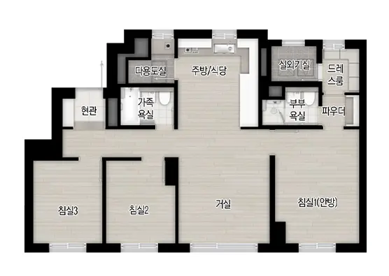 메이플 자이 59타입구조